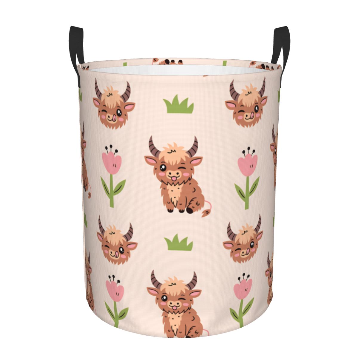 Cute Baby Highland Cows Laundr - Baby Nursery Laundry Hamper review and price
