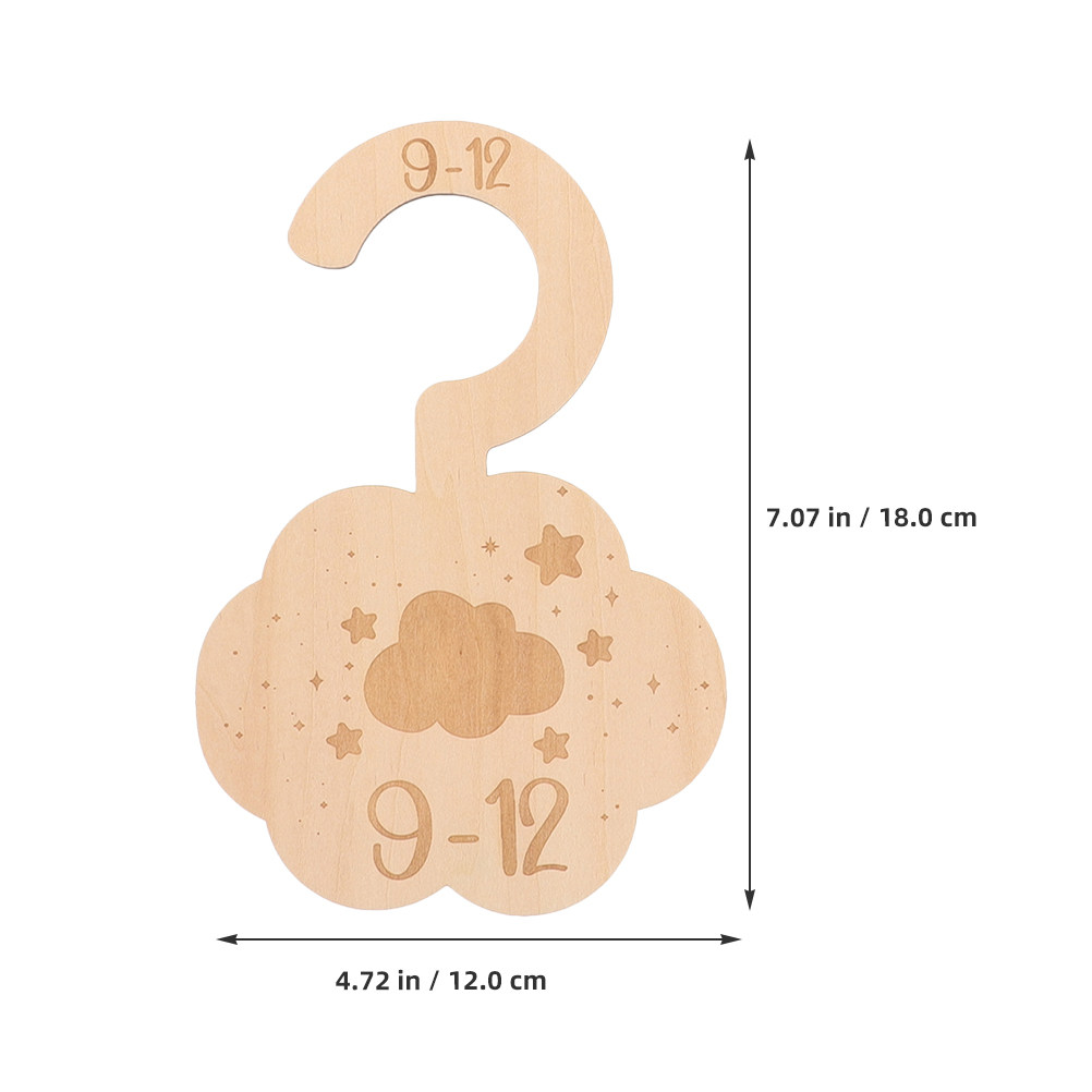 14Pcs Wooden Nursery Clothes D - Baby Nursery Wardrobe review and price