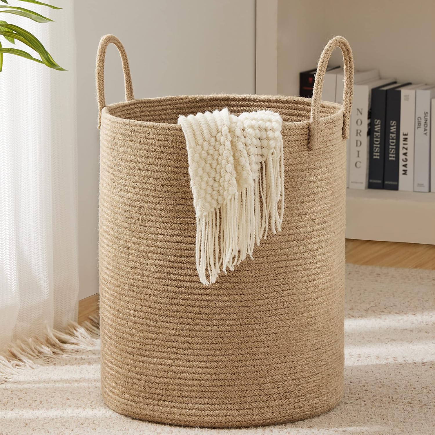 Rope Laundry Hamper Basket , 5 - Baby Nursery Laundry Hamper review and price