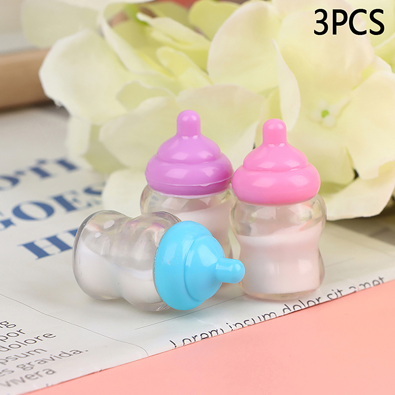 3PCS Dollhouse Baby Bottle Acc - Baby Nursery Dolls review and price