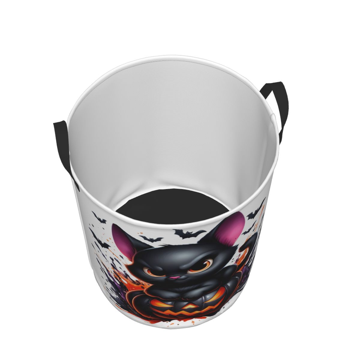 Halloween Black Cat Pumpkins L - Baby Nursery Laundry Hamper review and price