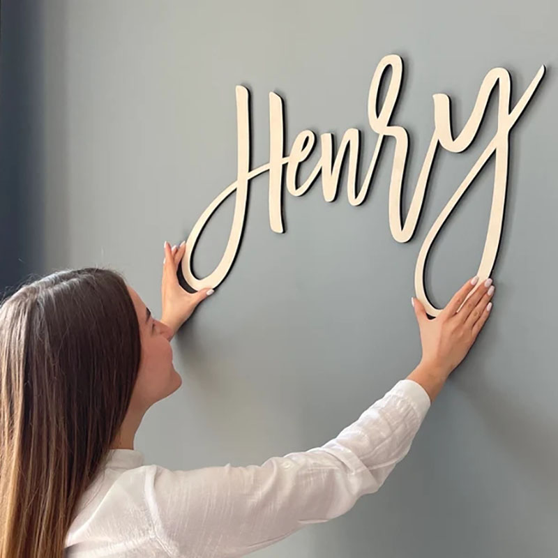 Wooden Name Sign Nursery Name  - Baby Nursery Decor Ideas review and price
