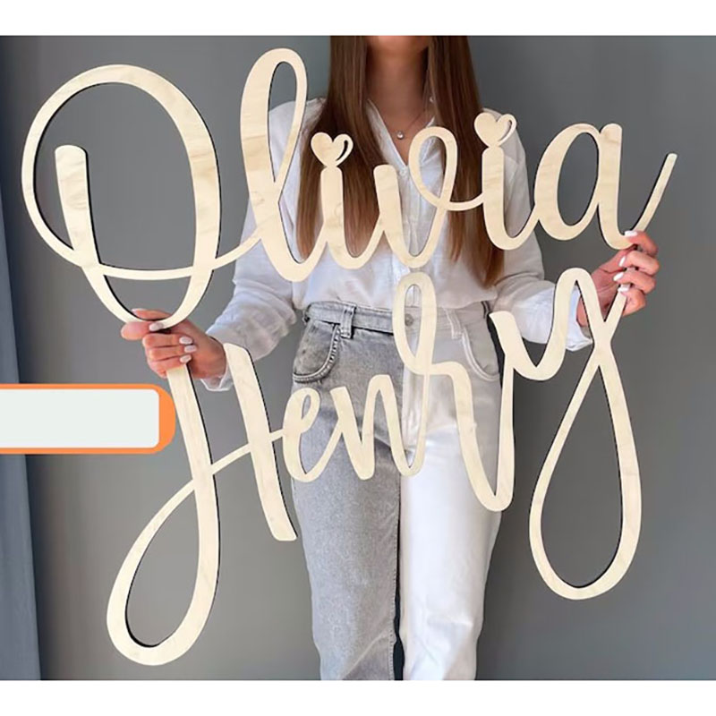 Wooden Name Sign Nursery Name  - Baby Nursery Decor Ideas review and price