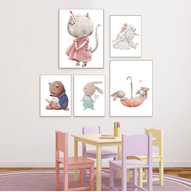 1PC frameless decorative art p - Baby Nursery Prints review and price