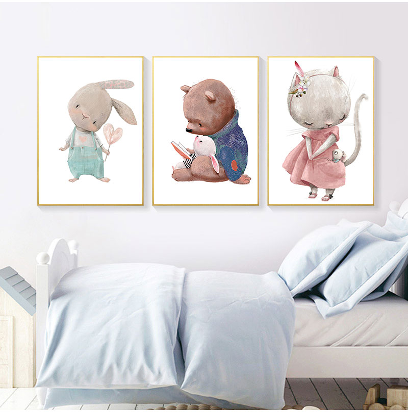 1PC frameless decorative art p - Baby Nursery Prints review and price