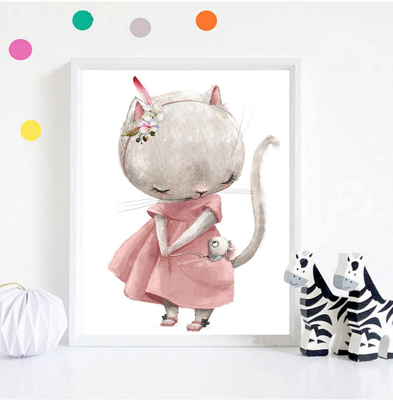1PC frameless decorative art p - Baby Nursery Prints review and price