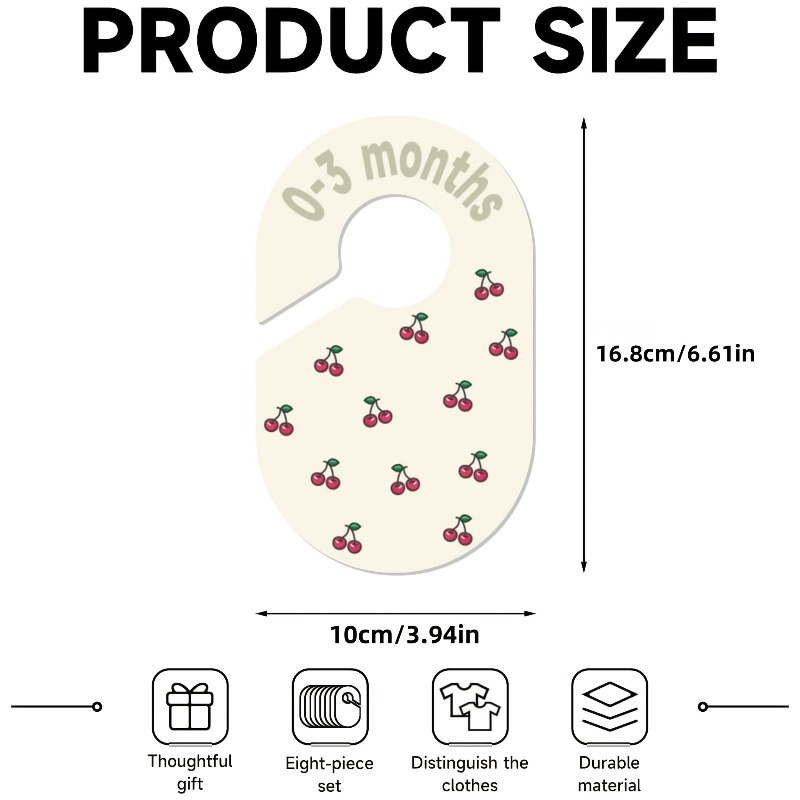 8pcs Baby Closet Dividers Nurs - Baby Nursery Wardrobe review and price