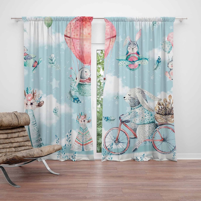 Little Bunny Nursery Curtain K - Baby Nursery Youtube review and price