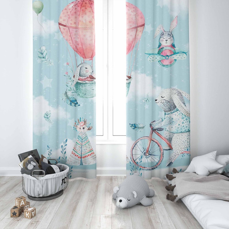 Little Bunny Nursery Curtain K - Baby Nursery Youtube review and price