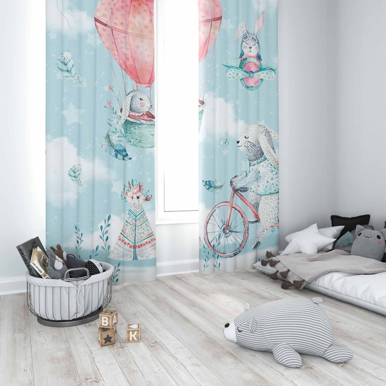 Little Bunny Nursery Curtain K - Baby Nursery Youtube review and price