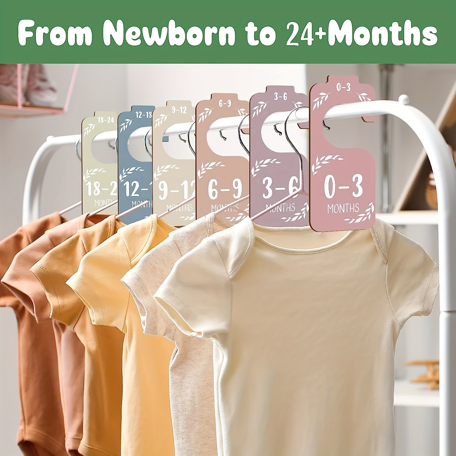 8pcs Wooden Baby Closet Divide - Baby Nursery Wardrobe review and price