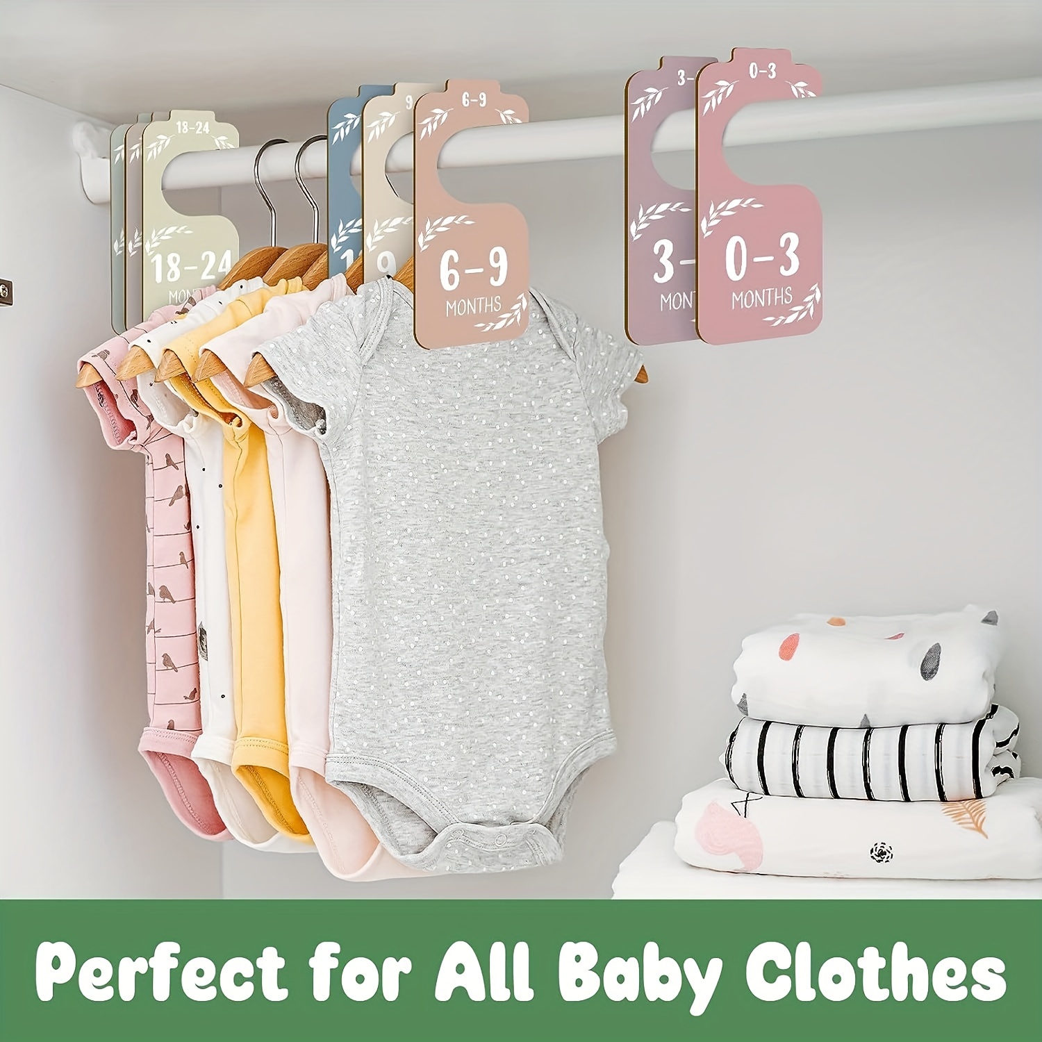 8pcs Wooden Baby Closet Divide - Baby Nursery Wardrobe review and price