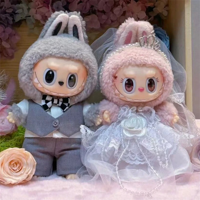 15 17cm For Labubu Doll Weddin - Baby Nursery Dolls review and price