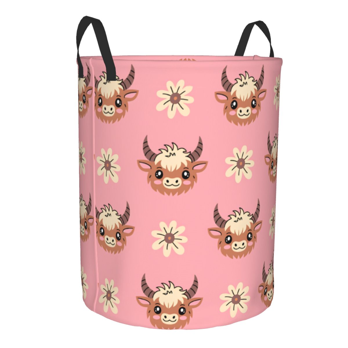 Cute Baby Highland Cows Laundr - Baby Nursery Laundry Hamper review and price
