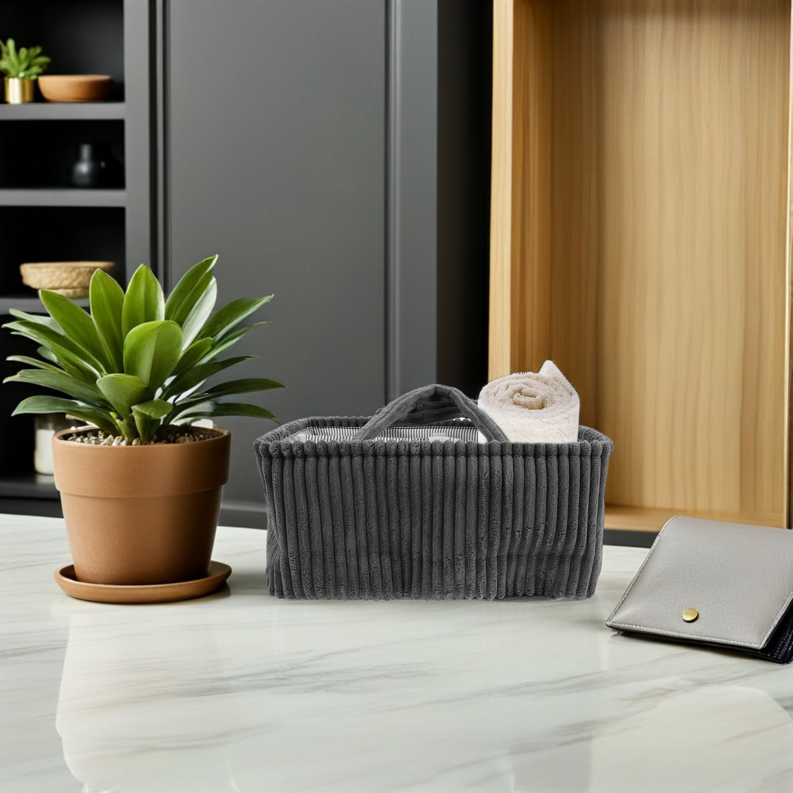 Corduroy Diaper Caddy Storage  - Diaper Caddy Organizer review and price