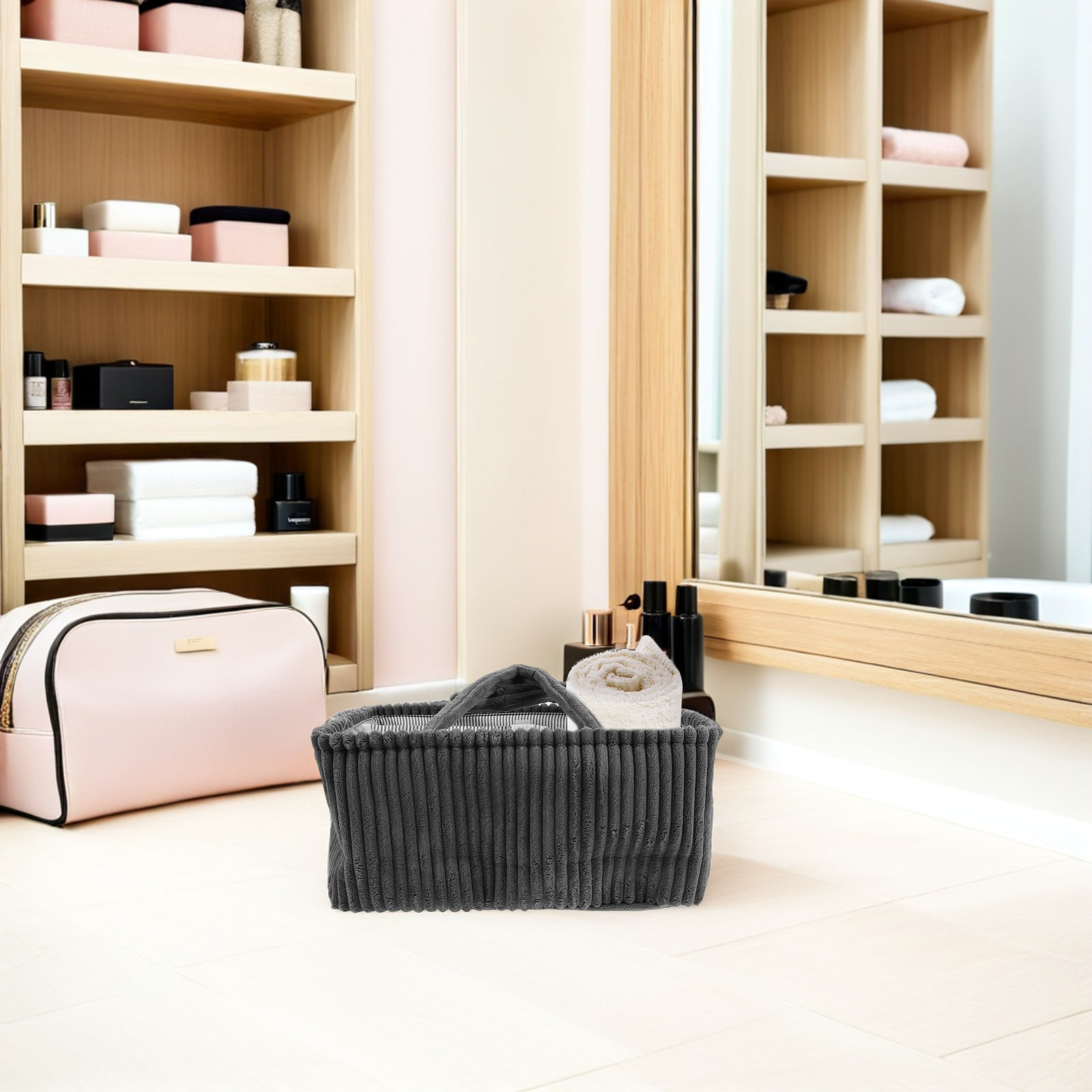 Corduroy Diaper Caddy Storage  - Diaper Caddy Organizer review and price