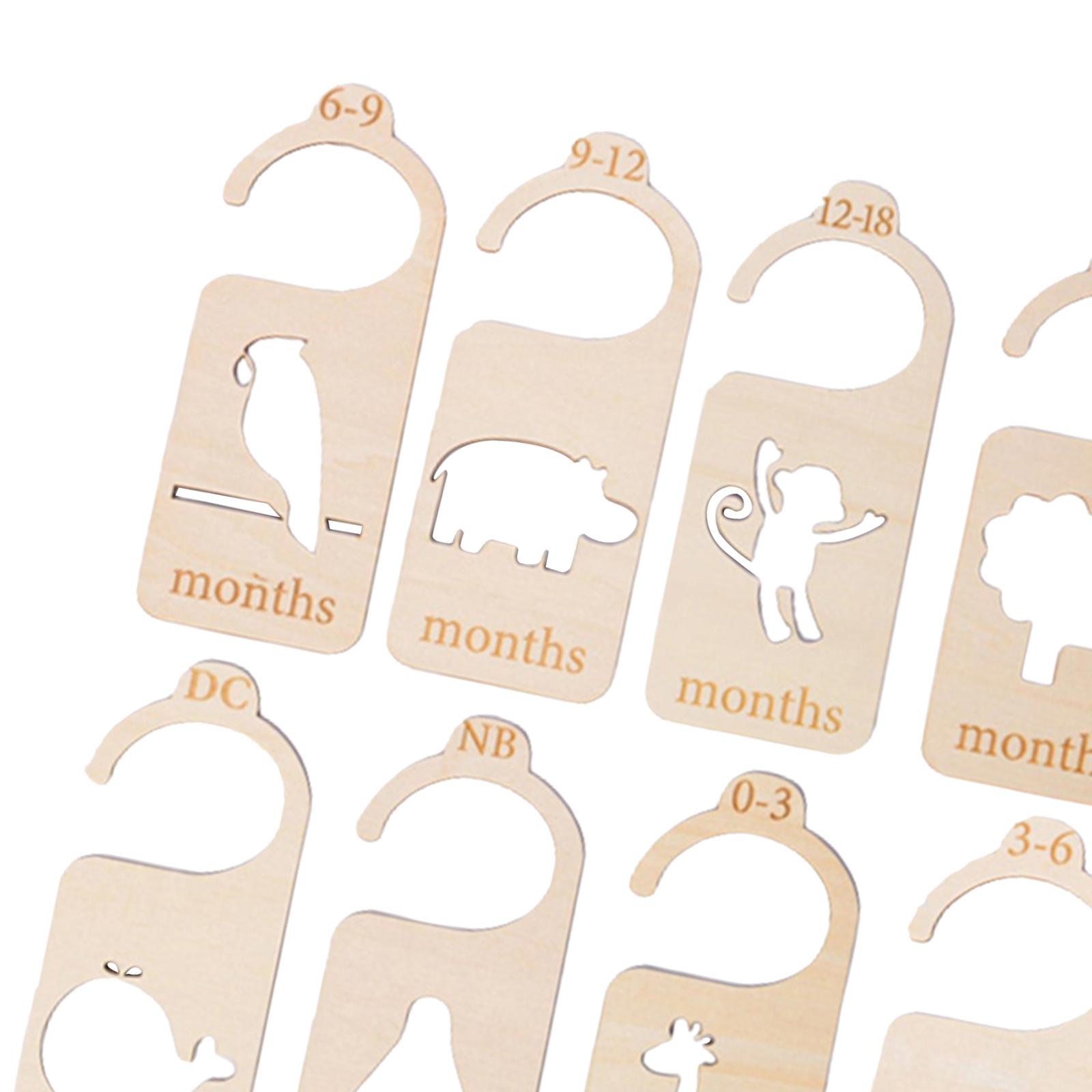 3x 8x Wooden Baby Closet Divid - Baby Nursery Wardrobe review and price
