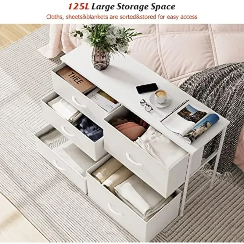White Dresser for Bedroom with - Baby Nursery Chest Of Drawers review and price