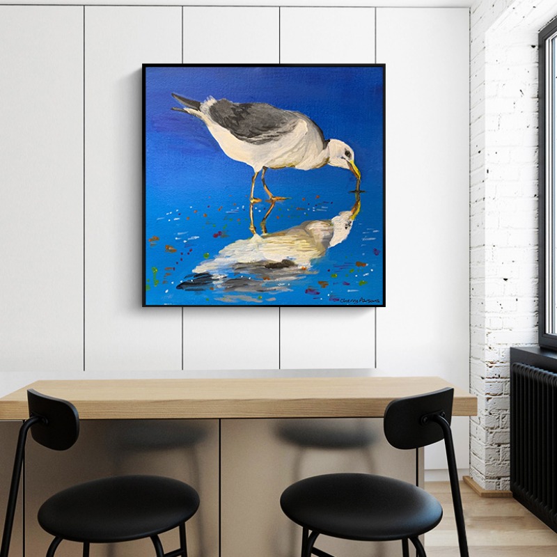 Funny Seagull Coastal Wall Art - Baby Nursery Decor Ideas review and price