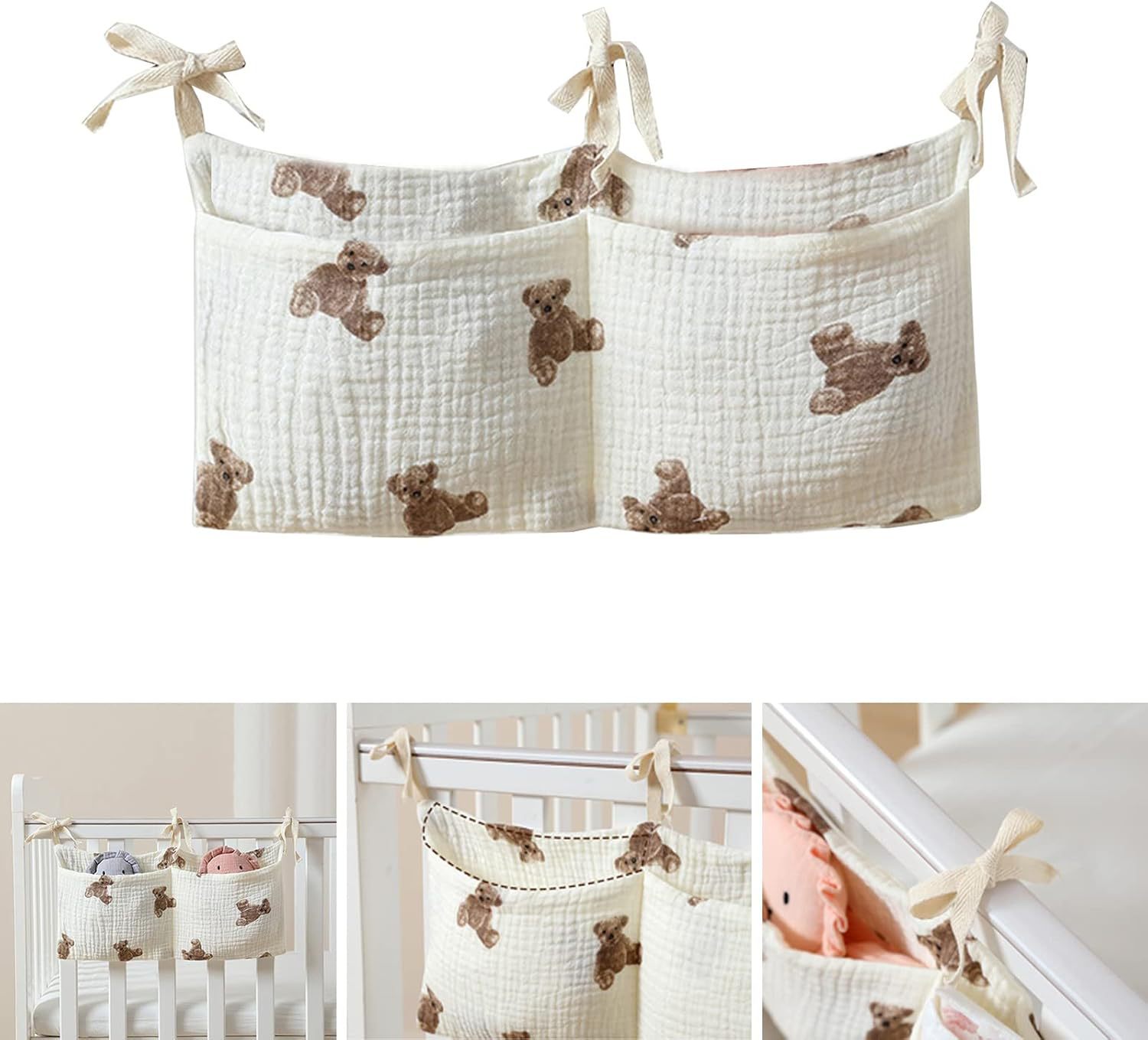 Baby Crib Organizer Cot Caddy  - Diaper Caddy Organizer review and price