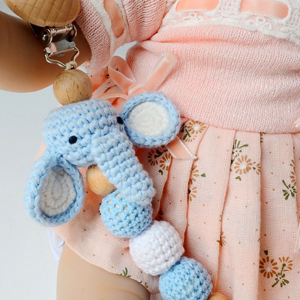 Baby Wooden Pacifier Clip Wood - Baby Nursery Hospital review and price