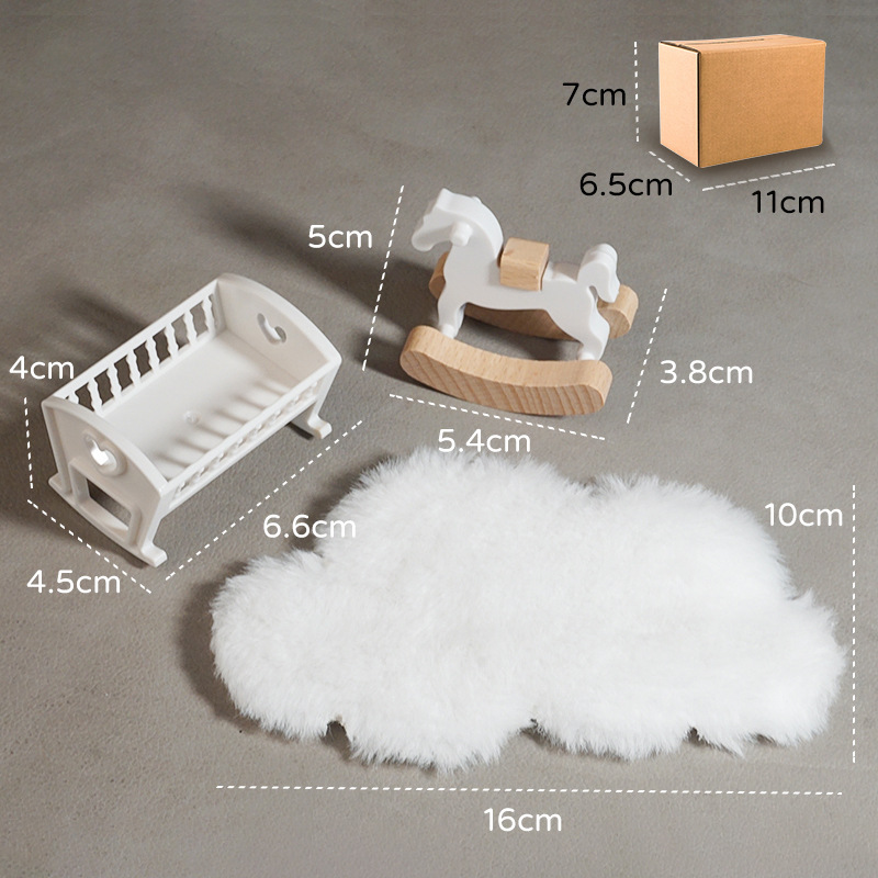 1set 1:12 Dollhouse Mini Baby  - Baby Nursery Dolls review and price