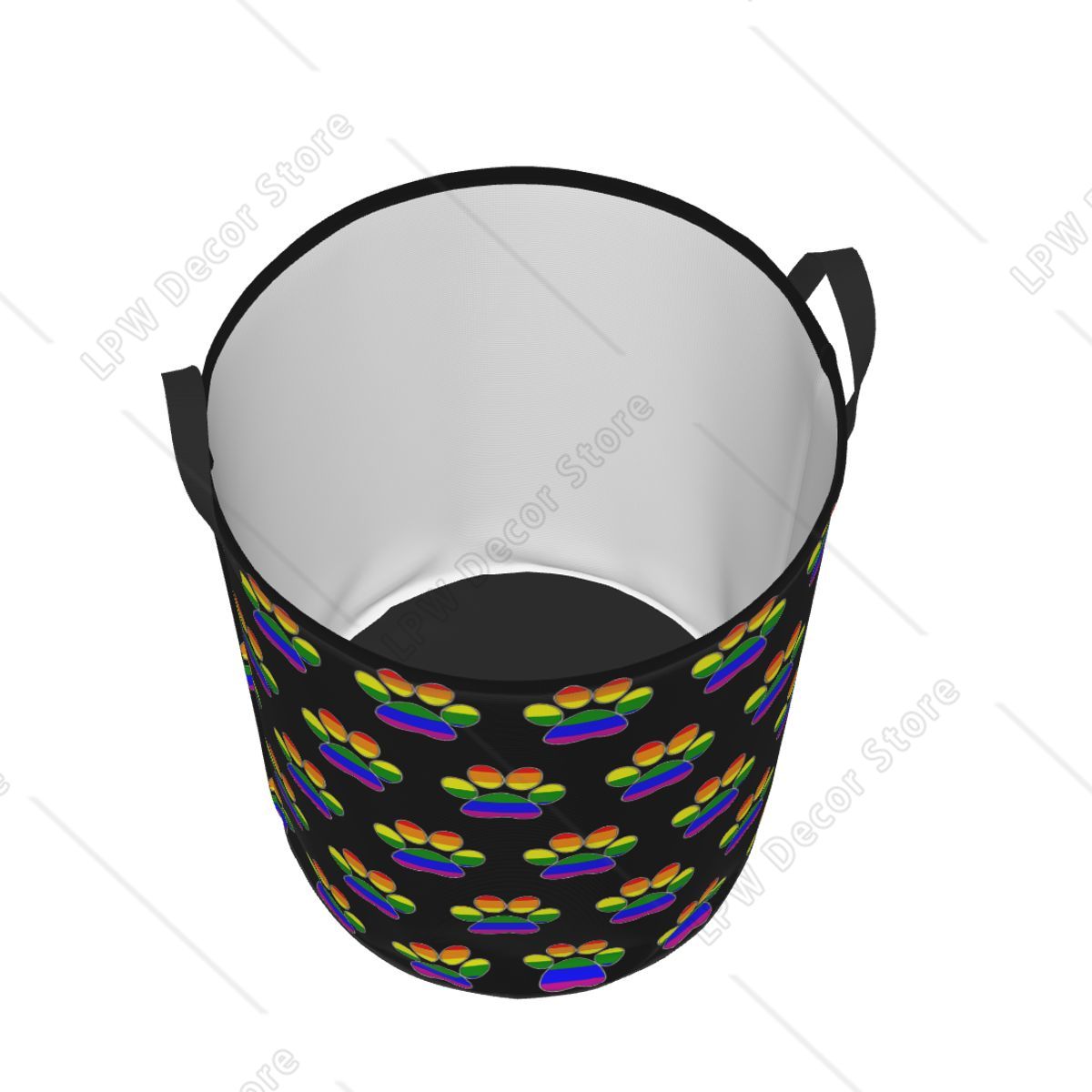 Custom LGBT Pride Gay Paw Laun - Baby Nursery Laundry Hamper review and price