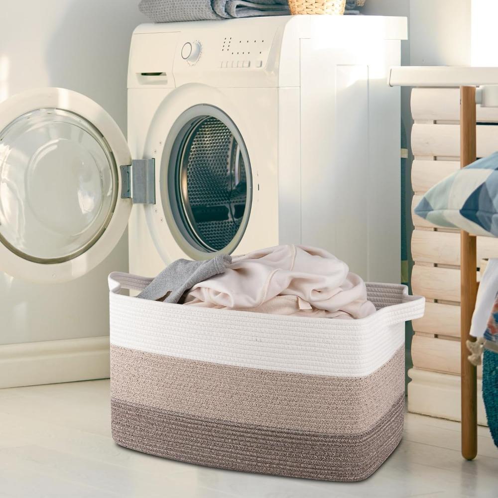 Extra Large 65L Woven Storage  - Baby Nursery Laundry Hamper review and price