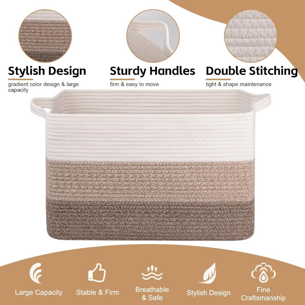 Extra Large 65L Woven Storage  - Baby Nursery Laundry Hamper review and price