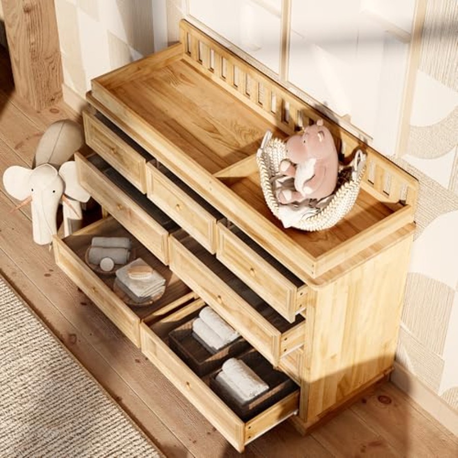 Baby Changing Table Dresser, 1 - Baby Nursery Dresser Changing Table review and price