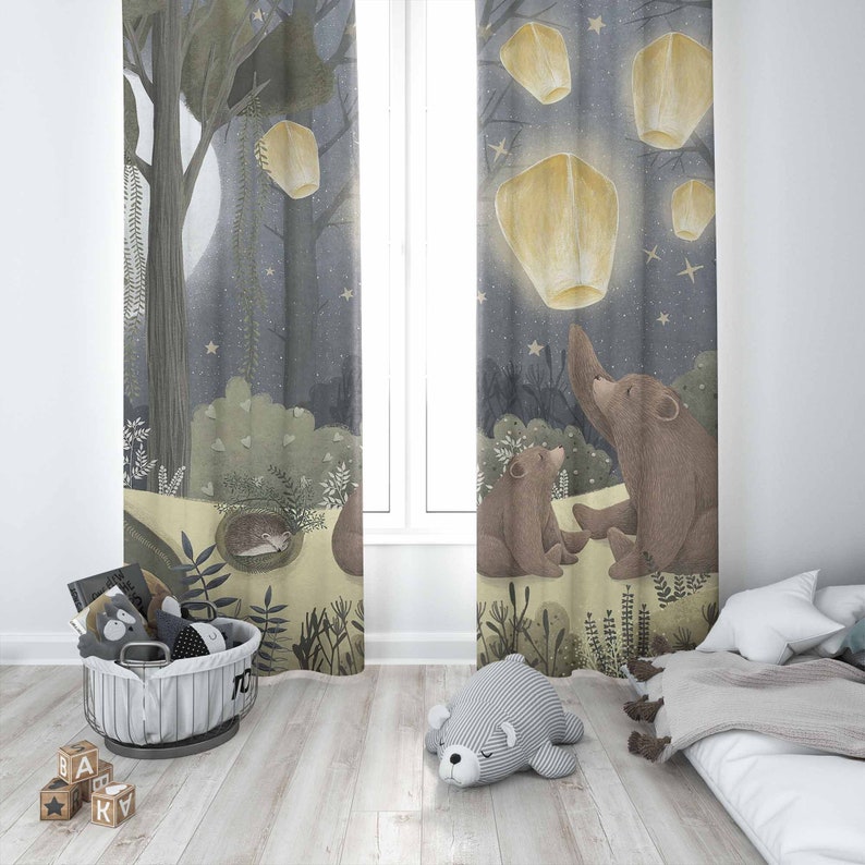 Woodland Nursery Curtains Anim - Baby Nursery Youtube review and price